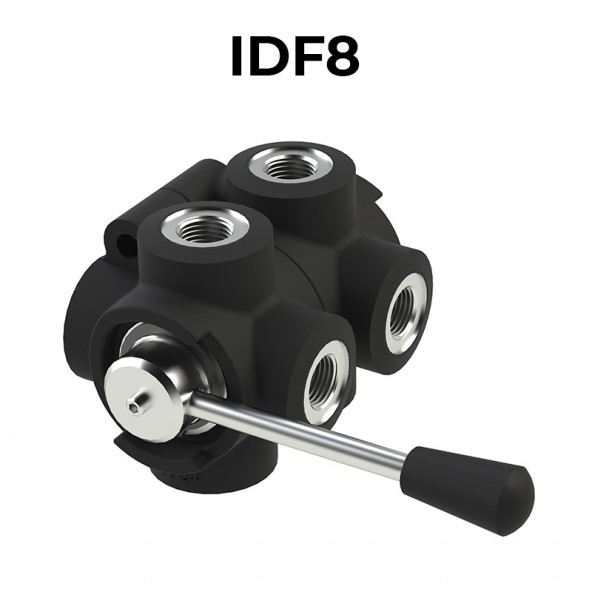 8 ways flow diverters IDF8