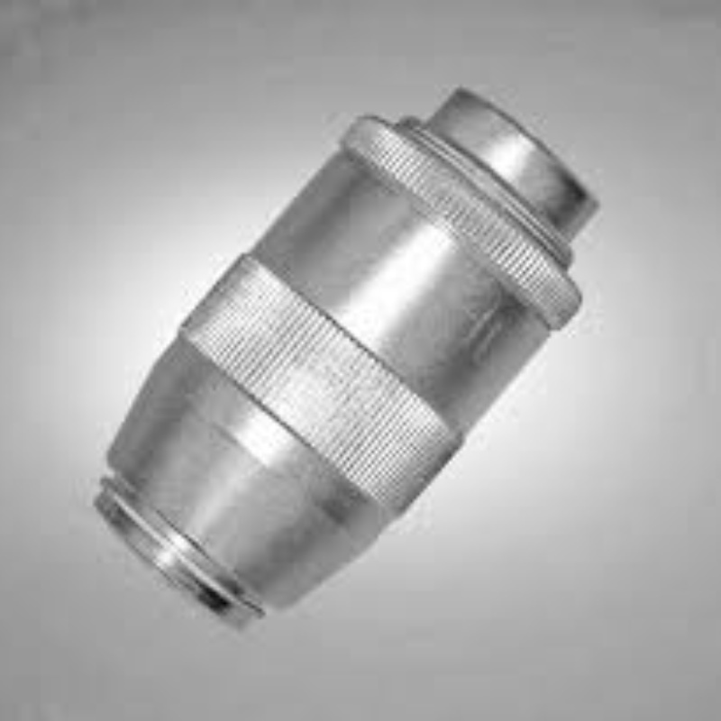 Adjustable barrel type restrictors with poppet type reverse flow check-FO Series
